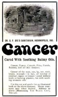 1899-12-BlackCat-Magazine-pxx-B.F.-byes-Sanitarium-Cancer-Cure-Ad