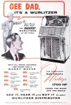 Wurlitzer Juke Box Ad