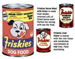 Friskies Horse Meat Dog Food Ad