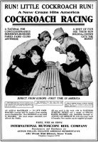 Cockroach Racing - The Billboard, May 20, 1933, page 31.